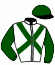 casaque portée par Julliot R. jockey du cheval de course GAMSOUL, information pmu ZETURF