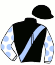 casaque portée par Demuro C. jockey du cheval de course CASE MONEY, information pmu ZETURF casaque portée par Demuro C. jockey du cheval de course CASE MONEY, information pmu ZETURF