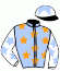 casaque portée par Lemaitre A. jockey du cheval de course ROSIE ROCKET, information pmu ZETURF casaque portée par Lemaitre A. jockey du cheval de course ROSIE ROCKET, information pmu ZETURF