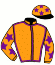 casaque portée par Reveley J. jockey du cheval de course FLAVIO NONANTAIS, information pmu ZETURF casaque portée par Reveley J. jockey du cheval de course FLAVIO NONANTAIS, information pmu ZETURF