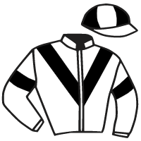 casaque portée par Coyer J. jockey du cheval de course KILOMETRE ZERO, information pmu ZETURF