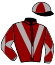 casaque portée par Crastus A. jockey du cheval de course TIGRE ROUGE, information pmu ZETURF casaque portée par Crastus A. jockey du cheval de course TIGRE ROUGE, information pmu ZETURF