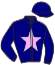 casaque portée par Ferreira N. jockey du cheval de course JEYWELL, information pmu ZETURF