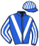 casaque portée par Gelhay B. jockey du cheval de course GAME ON, information pmu ZETURF