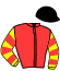 casaque portée par Besnier H. jockey du cheval de course AKUA'DARA, information pmu ZETURF casaque portée par Besnier H. jockey du cheval de course AKUA'DARA, information pmu ZETURF