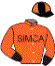 casaque portée par Lemaitre A. jockey du cheval de course MYKISS, information pmu ZETURF casaque portée par Lemaitre A. jockey du cheval de course MYKISS, information pmu ZETURF