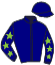 casaque portée par Trullier T. jockey du cheval de course WHILAND, information pmu ZETURF