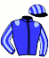casaque portée par Subias A. jockey du cheval de course MEDINA GOLD, information pmu ZETURF