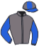 casaque portée par Flament B. jockey du cheval de course BELLE GARSWOOD, information pmu ZETURF