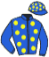 casaque portée par Andrieux T. jockey du cheval de course MISTER DU BRIZAIS, information pmu ZETURF casaque portée par Andrieux T. jockey du cheval de course MISTER DU BRIZAIS, information pmu ZETURF