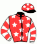 casaque portée par Nabet K. jockey du cheval de course LOYALE ST GEORGES, information pmu ZETURF casaque portée par Nabet K. jockey du cheval de course LOYALE ST GEORGES, information pmu ZETURF