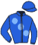 casaque portée par Remoue Pie. jockey du cheval de course THIRSTY, information pmu ZETURF