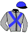 casaque portée par Zuliani L. jockey du cheval de course PIERRE DE BAVIERE, information pmu ZETURF casaque portée par Zuliani L. jockey du cheval de course PIERRE DE BAVIERE, information pmu ZETURF