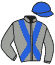 casaque portée par Le Clerc B. jockey du cheval de course LOVELY COKO, information pmu ZETURF casaque portée par Le Clerc B. jockey du cheval de course LOVELY COKO, information pmu ZETURF