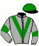 casaque portée par Ubeda D. jockey du cheval de course LADY DES BORDES, information pmu ZETURF casaque portée par Ubeda D. jockey du cheval de course LADY DES BORDES, information pmu ZETURF