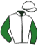 casaque portée par Zuliani A. jockey du cheval de course BEATRIX LESTRANGE, information pmu ZETURF