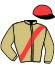 casaque portée par Barrier A. jockey du cheval de course HISPANO DU LIOT (FR), information pmu ZETURF