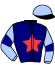 casaque portée par Raffin E. jockey du cheval de course IDEE DE BOLERO (FR), information pmu ZETURF