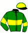 casaque portée par Barassin A. A. jockey du cheval de course ILGA DE L'ORMERIE (FR), information pmu ZETURF