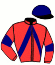 casaque portée par Toutain P. jockey du cheval de course ISA DU ROC, information pmu ZETURF