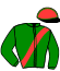 casaque portée par Durville Mar. jockey du cheval de course HAGUAIS DE LAYE, information pmu ZETURF