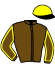 casaque portée par Roussel F. jockey du cheval de course EXTRA MOSSA, information pmu ZETURF