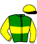 casaque portée par Labbe L. jockey du cheval de course JAG LUCAXELO, information pmu ZETURF
