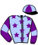 casaque portée par Lecathelinais Fred. jockey du cheval de course FLINT D'OURVILLE, information pmu ZETURF