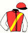 casaque portée par Voisin A. jockey du cheval de course KOWBOY D'ELFE, information pmu ZETURF casaque portée par Voisin A. jockey du cheval de course KOWBOY D'ELFE, information pmu ZETURF
