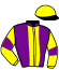 casaque portée par Derieux R. jockey du cheval de course L'ILE DU TRIEUX, information pmu ZETURF casaque portée par Derieux R. jockey du cheval de course L'ILE DU TRIEUX, information pmu ZETURF