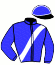 casaque portée par Douaneau E. jockey du cheval de course LANARA, information pmu ZETURF casaque portée par Douaneau E. jockey du cheval de course LANARA, information pmu ZETURF