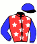 casaque portée par Lagadeuc F. jockey du cheval de course KURCO D'OCCAGNES, information pmu ZETURF casaque portée par Lagadeuc F. jockey du cheval de course KURCO D'OCCAGNES, information pmu ZETURF