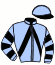casaque portée par Bellet Thé. jockey du cheval de course KEEP TONIC, information pmu ZETURF casaque portée par Bellet Thé. jockey du cheval de course KEEP TONIC, information pmu ZETURF