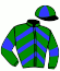 casaque portée par Picot F. jockey du cheval de course JANIE ROYALE, information pmu ZETURF casaque portée par Picot F. jockey du cheval de course JANIE ROYALE, information pmu ZETURF