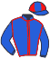 casaque portée par Beauvais T. jockey du cheval de course IMPACT SPORT, information pmu ZETURF