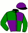 casaque portée par Lamy A. jockey du cheval de course LUCKY LEOMAX, information pmu ZETURF