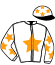 casaque portée par Bloyet A. jockey du cheval de course LEADERDARCHE, information pmu ZETURF casaque portée par Bloyet A. jockey du cheval de course LEADERDARCHE, information pmu ZETURF
