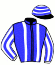 casaque portée par Andre A. jockey du cheval de course KING LEON, information pmu ZETURF casaque portée par Andre A. jockey du cheval de course KING LEON, information pmu ZETURF
