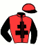casaque portée par Fossard P. jockey du cheval de course GENERAL DU PALAIS, information pmu ZETURF