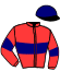 casaque portée par Bekaert D. jockey du cheval de course HARLEM DU BOULAY (FR), information pmu ZETURF