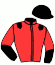 casaque portée par Thonnerieux R. jockey du cheval de course GREEN EYES, information pmu ZETURF