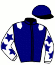 casaque portée par Lerenard A. jockey du cheval de course IDEAL WINNER, information pmu ZETURF