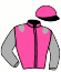 casaque portée par Baudy W. jockey du cheval de course GRAVNER, information pmu ZETURF