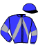 casaque portée par Cingland S. jockey du cheval de course HULK DE LA VALLEE, information pmu ZETURF
