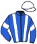 casaque portée par Cingland S. jockey du cheval de course JACKPOT DE MAHEY, information pmu ZETURF