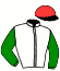 casaque portée par Glorieus Christian jockey du cheval de course GAMIN DU VAL, information pmu ZETURF casaque portée par Glorieus Christian jockey du cheval de course GAMIN DU VAL, information pmu ZETURF