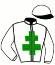 casaque portée par Gout E. jockey du cheval de course JUMBO DE JA YO, information pmu ZETURF
