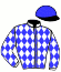casaque portée par Bouteiller C. jockey du cheval de course ERMES DE CORDAY, information pmu ZETURF casaque portée par Bouteiller C. jockey du cheval de course ERMES DE CORDAY, information pmu ZETURF