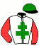 casaque portée par Pellegrino L. J. jockey du cheval de course ILANA DE BEYLEV, information pmu ZETURF casaque portée par Pellegrino L. J. jockey du cheval de course ILANA DE BEYLEV, information pmu ZETURF