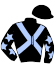 casaque portée par Piton J. Ch. jockey du cheval de course HEROINE DE PUCH, information pmu ZETURF